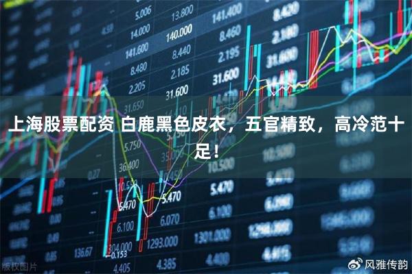 上海股票配资 白鹿黑色皮衣，五官精致，高冷范十足！